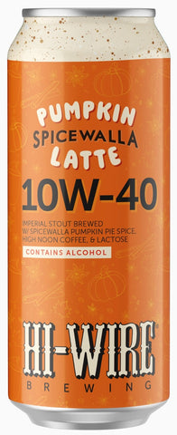 Hi-Wire - 10W-40: Pumpkin Spicewalla Latte